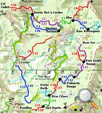 Distancier du Cirque de Cilaos