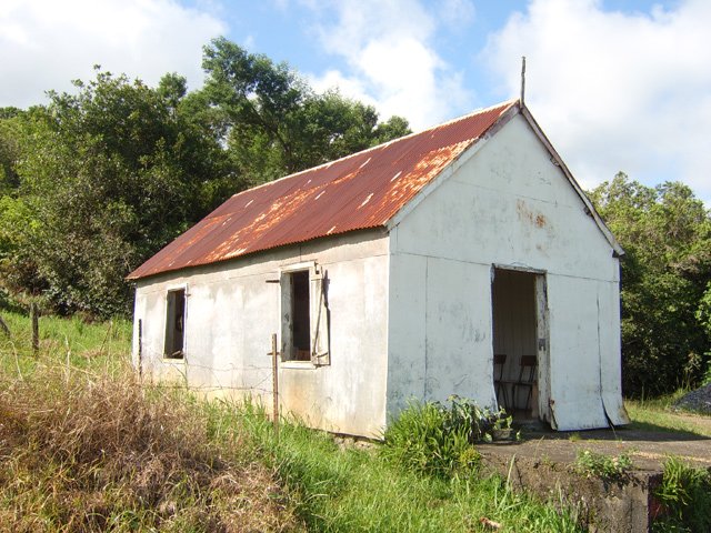 La vieille chapelle de Notre Dame de la Salette à la Crête