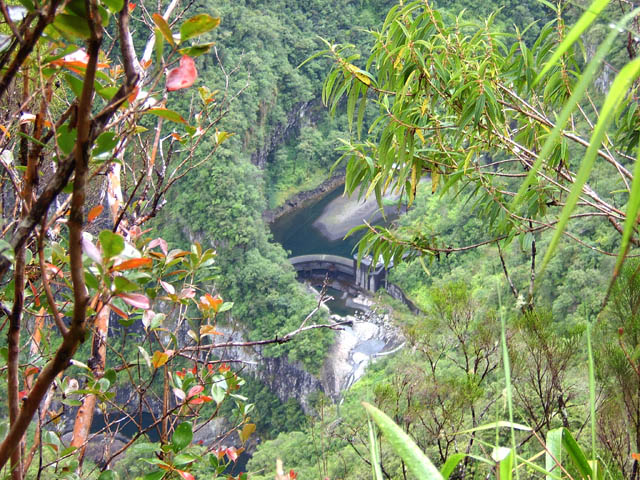 Il faudra descendre pour atteindre le barrage