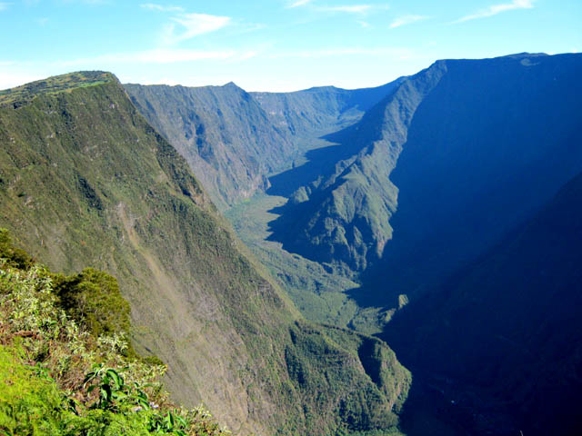 Magnifique panorama sur le Nez de Boeuf et la Vallée des Remparts