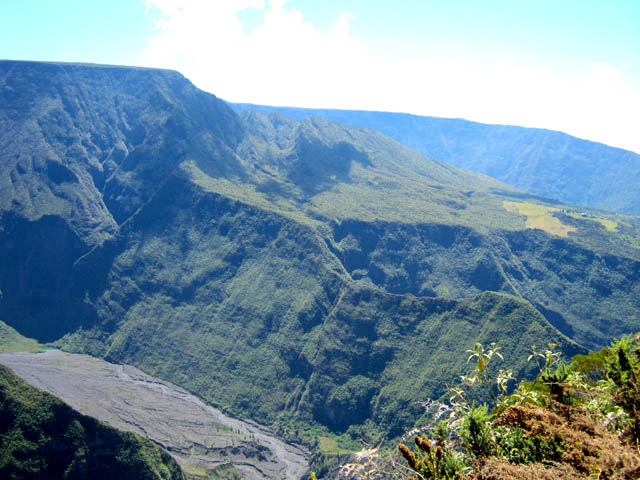 Panorama sur Grand Coude et le Morne Langevin