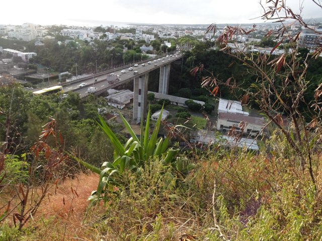 On s'élève assez rapidement en raison de la forte pente