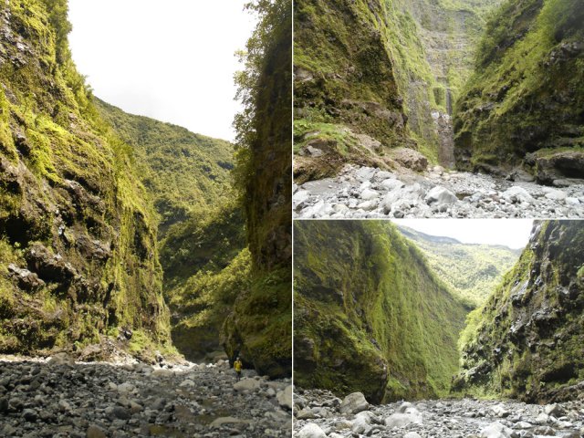 Quelques idées des vallées étroites qui ne sont jamais des canyons