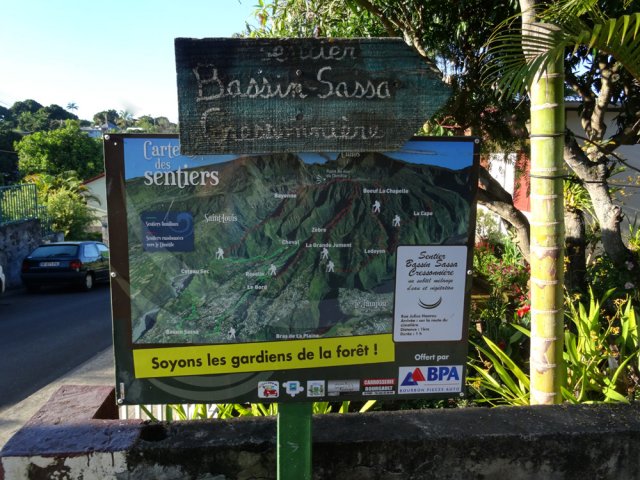 Bonne indication pour trouver le départ