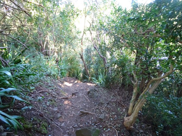 Quelques roches imposent de lever le pied