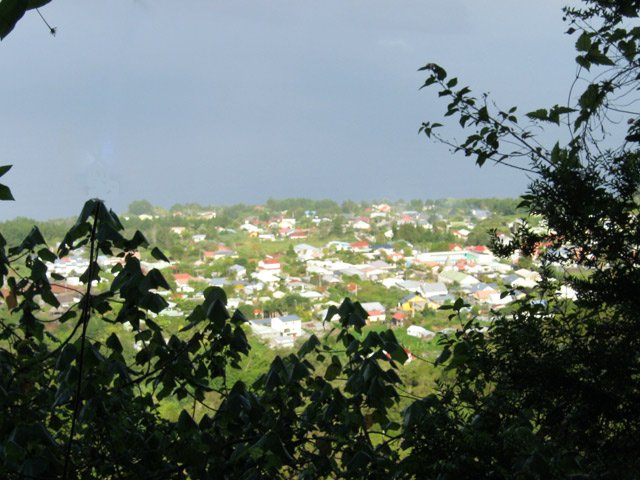 Une autre, plus haut permet de mieux distinguer le village
