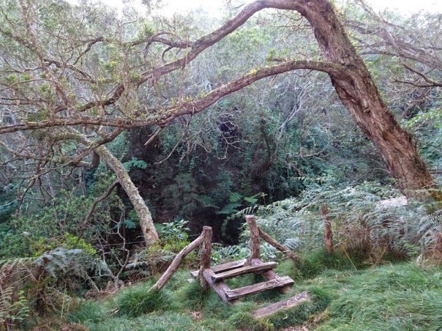 Quelques passages de clôture sont instables. Attention à la marche !