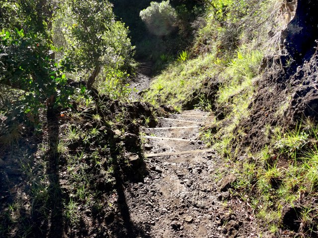 En pierre ou en bois, les marches n'en finissent jamais,