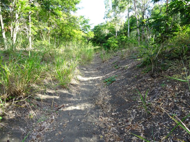 La portion la plus haute, très ensablée, ralentit la montée