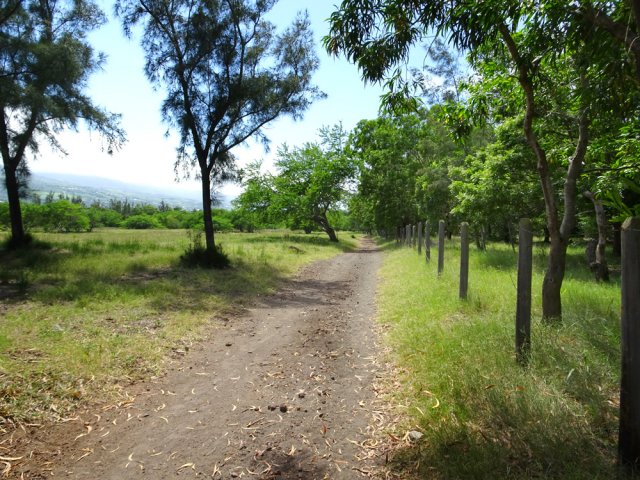 Dernière piste de la boucle avant le golf
