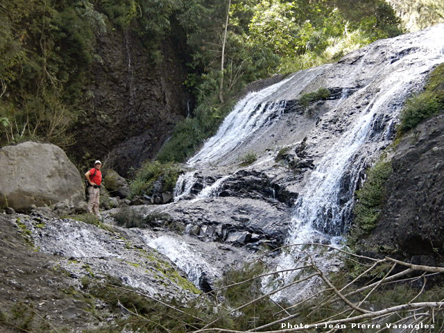 La plus belle chute sur la Ravine des Calumets