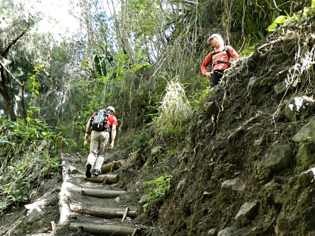 Certaines portions de lacets sont raides