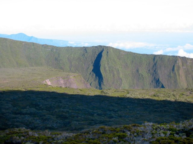 Le Cassé de la Rivière de l'Est avant la descente vers la Savane Cimetière