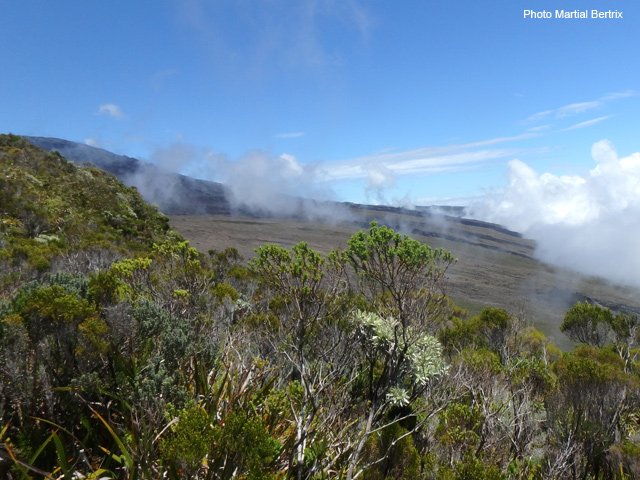 Les points de vue sur les Grandes Pentes ne sont pas toujours évidents