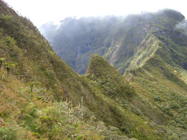 Le Col de Fourche depuis le Col des Bœufs