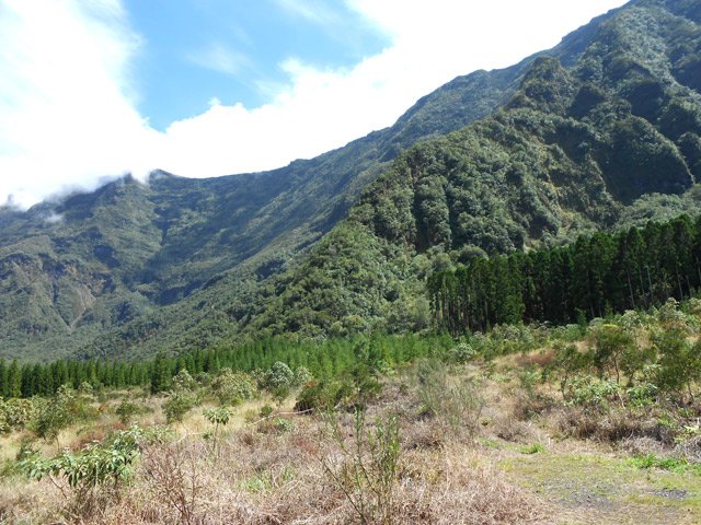 Fin du sentier, début de la piste et bientôt la route