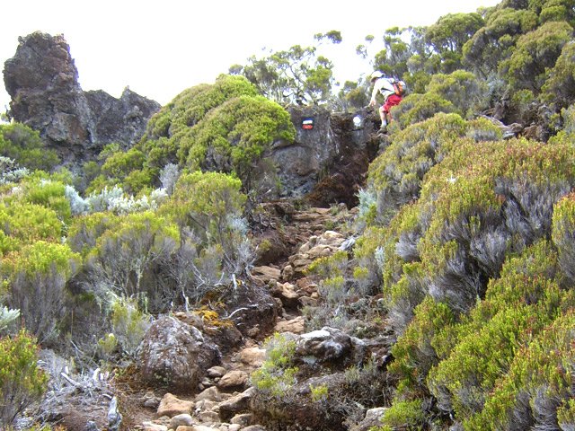 Départ vers le Kerveguen après une visite au gîte