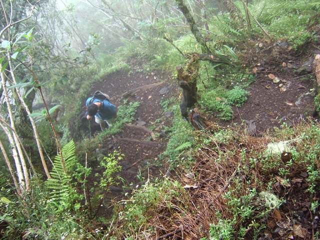 Certains lacets sont serrés et pentus