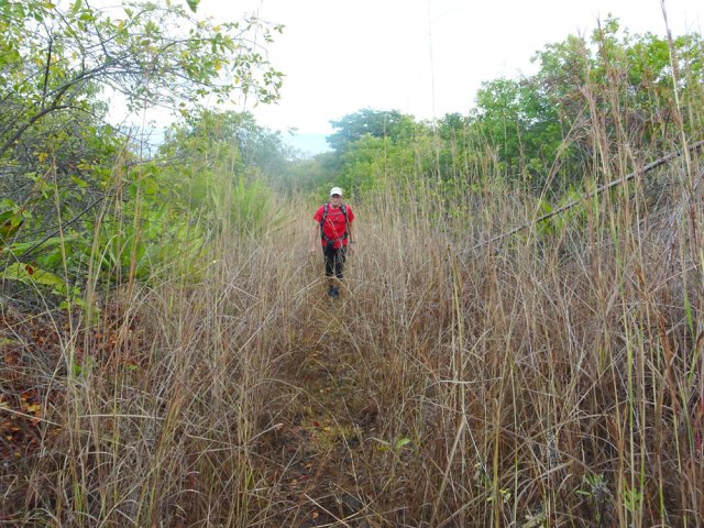 Aucune difficulté pour suivre ce sentier oublié