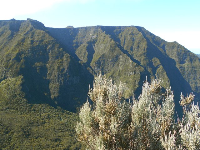 Depuis le haut du rempart, les vues sur la vallées sont grandioses