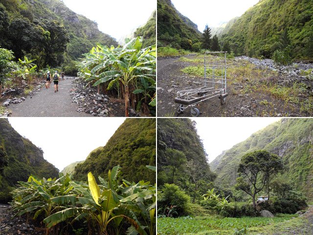 Quelques portions de piste et paysages qui la bordent
