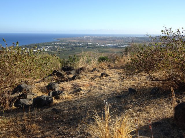 Plus haut, on voit facilement jusqu'au Port