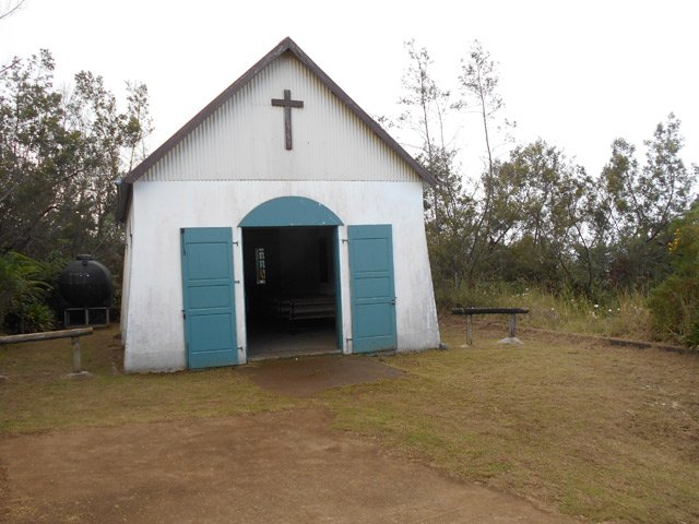 Arrivée à la chapelle