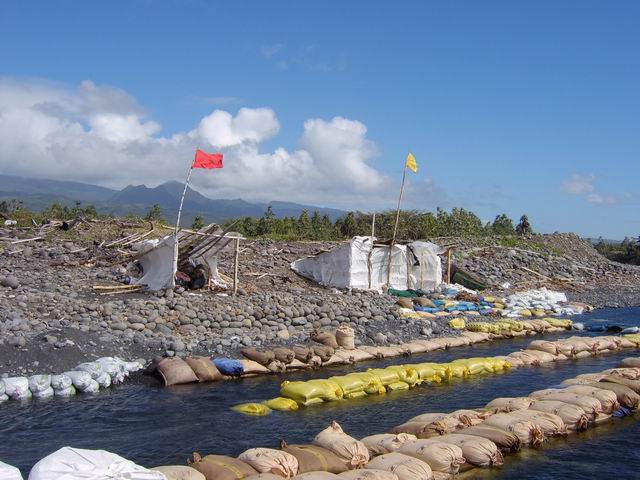 Les pièges à bichiques sont toujours en place et bien entretenus