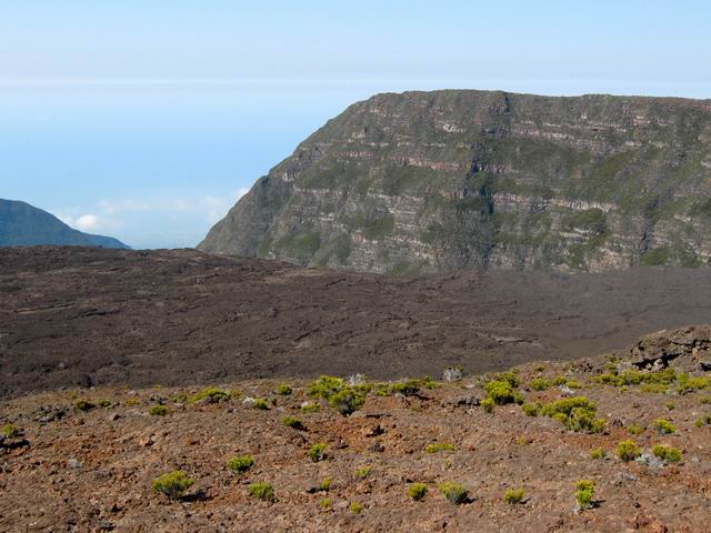 Le Morne Langevin et le cassé de Grand Pays, vers Cap Blanc et Grand Galet