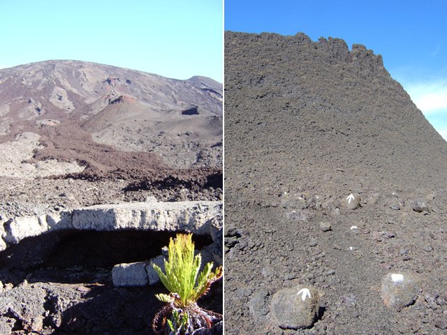 La Fournaise et le pied du Château Fort
