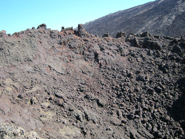 Le haut du Château Fort. Attention à la chute !