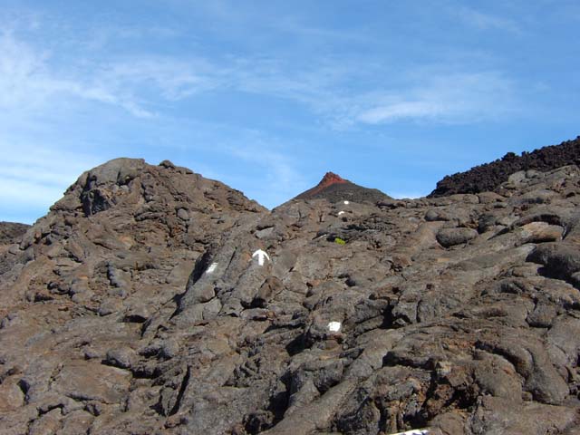 Difficile de se perdre au retour avec une telle signalisation