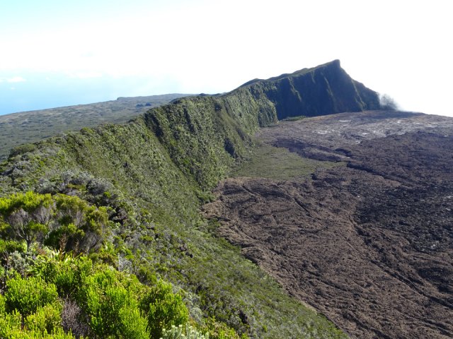 Le Nez Coupé de Ste-Rose dans la descente