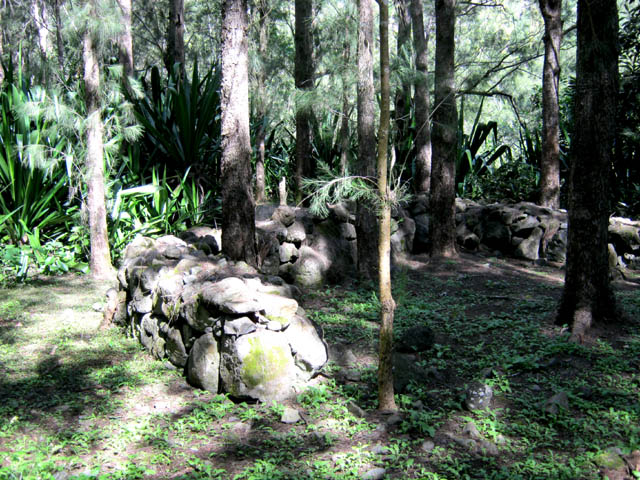 Très nombreux vestiges d'habitations anciennes