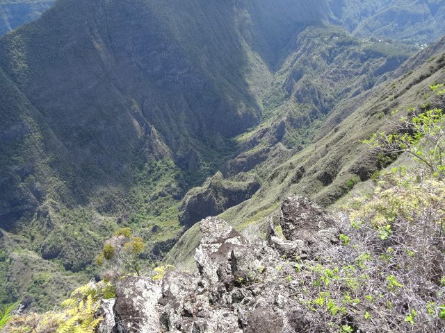 On domine vertigineusement le Bras des Merles