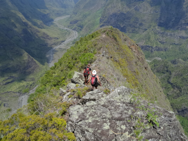 La descente nécessite plus d'attention que la montée