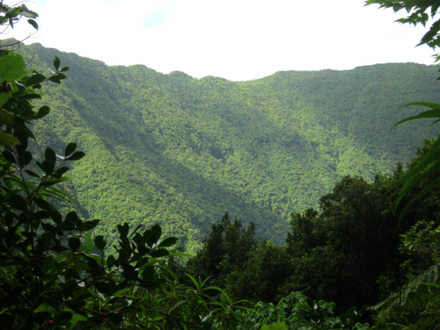 Quelques panoramas sur le vallée de Takamaka durant la montée