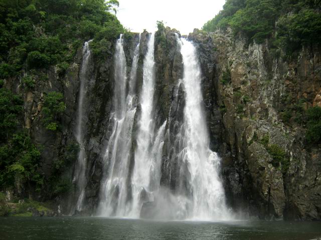 La cascade un jour de débit très correct