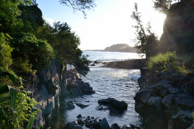 Une autre partie de l'estuaire utilisé pour la pêche à la bichique