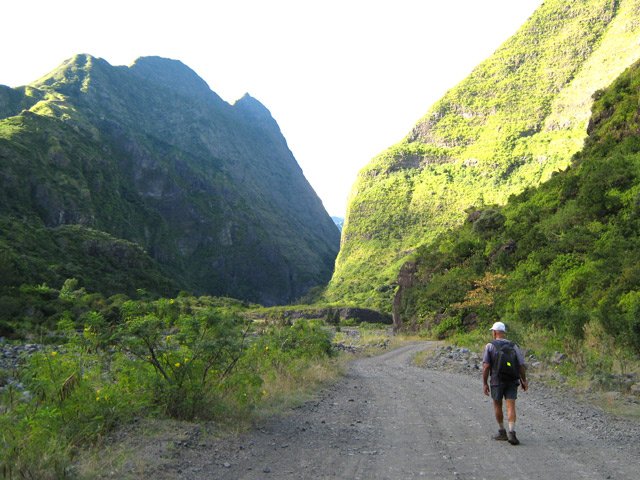 Les derniers hectomètres de la piste