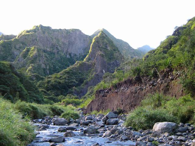 La remontée du Bras de Sainte Suzanne vers l'Îlet à Déjeuner