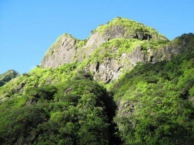 Il faut une bonne grimpette pour atteindre l’Îlet à Déjeuner