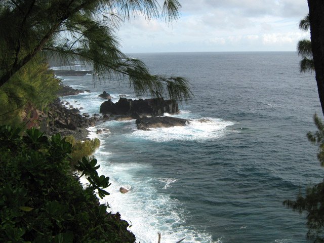 Le côte ne change pas jusqu'à la Pointe Corail