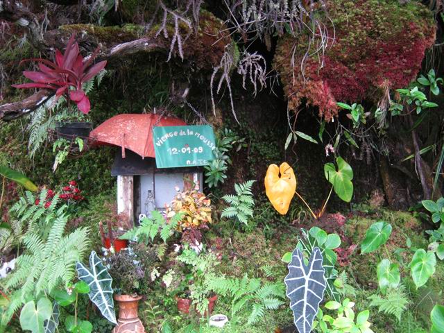 Notre Dame des Mousses, très visitée en ces lieux reculés