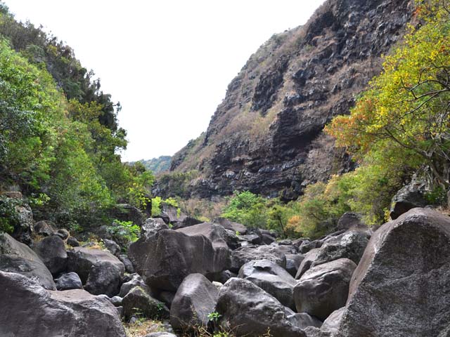 Et toujours des rochers à perte de vue