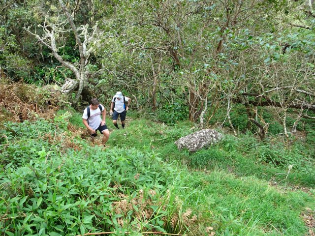 Même les courtes montées paraissent plates après le rempart