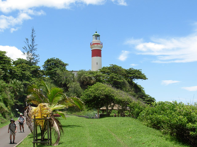 Juste avant d'arriver à Sainte Suzanne, le phare de Bel Air