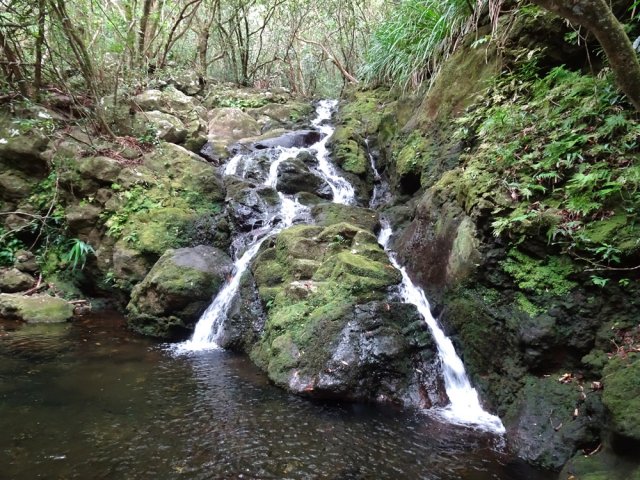 Jolie petite chute en amont du gué