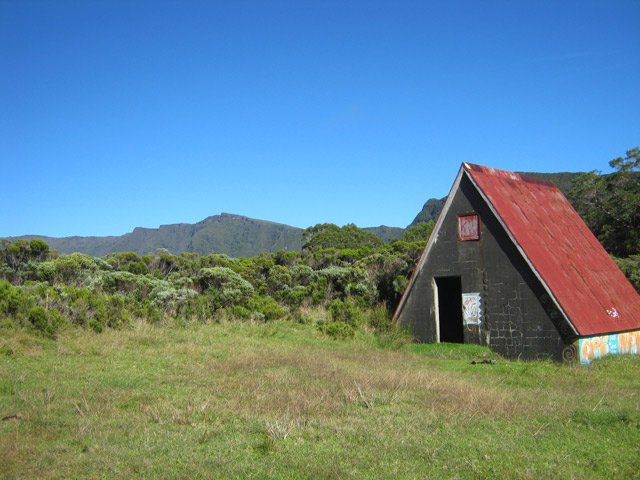 L'arrivée à l'abri du Cassé de la Rivière de l'Est