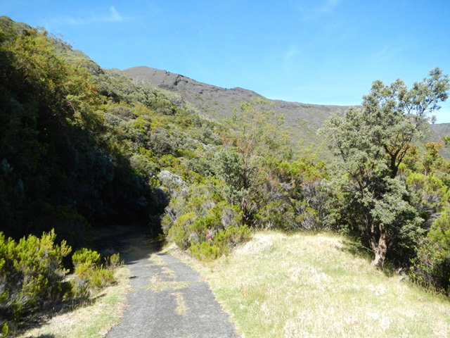 La rampe Liot dans sa partie bétonnée